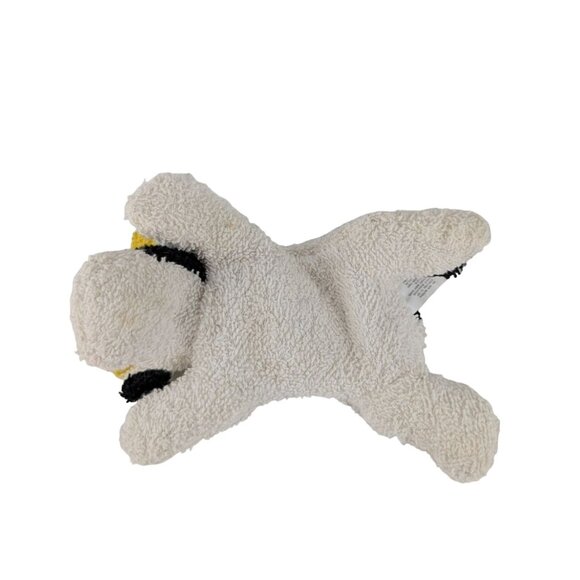 Russ Home Buddies Biff Cow #4163 Black White 7" Stuffed Animal Terry Cloth Vtg - Picture 5 of 7